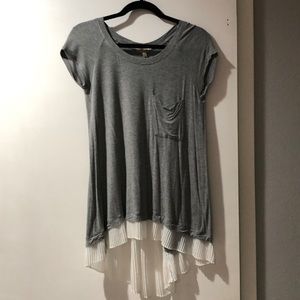 Grey Bordeaux Top Small